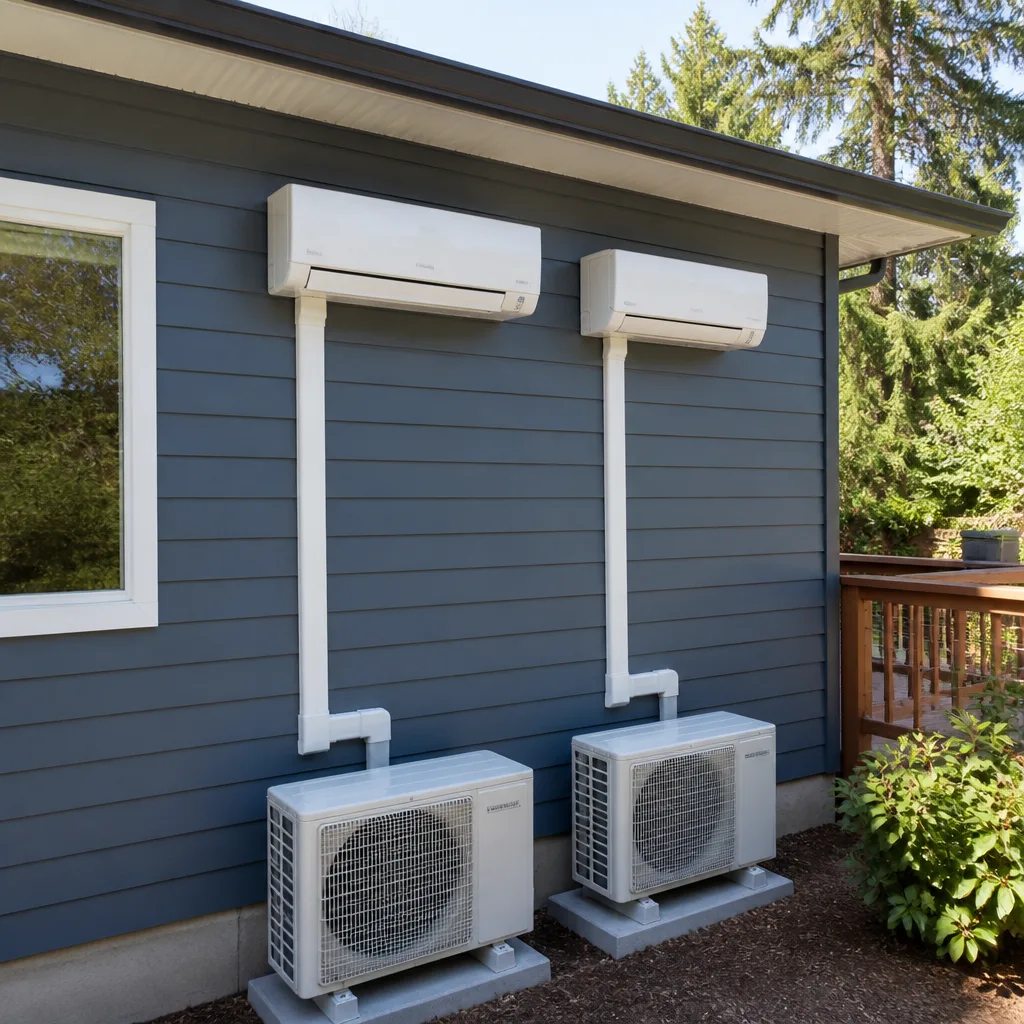 Ductless mini splits